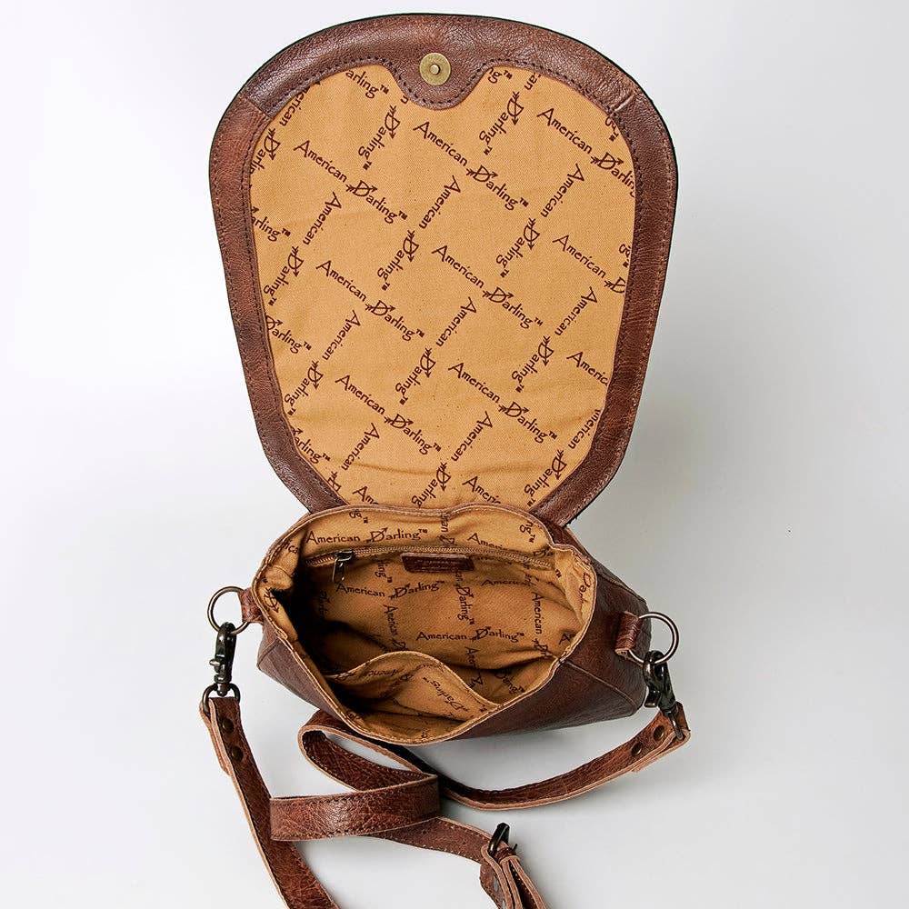 Crossbody Genuine Western Leather Women Bag LC-ADBG679B