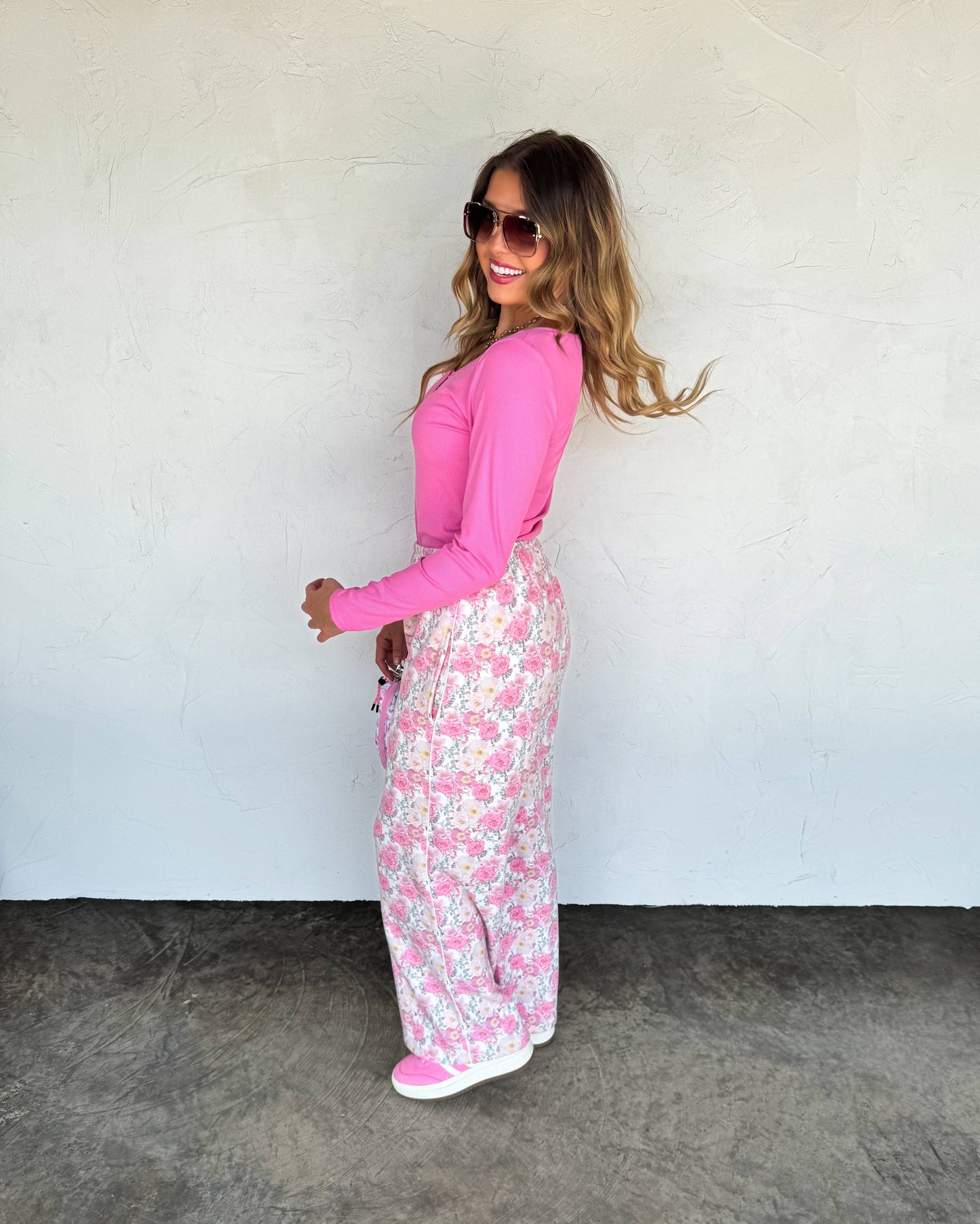 FALL BROOKLYN SNAP HENLEY TOP