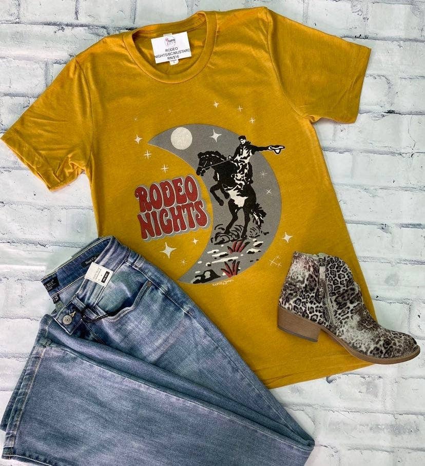 Rodeo Nights Graphic T-Shirt
