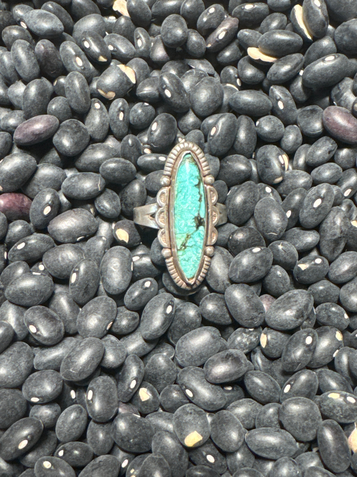 Vintage Navajo Turquoise Ring