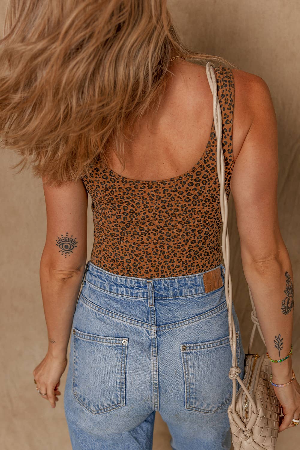 Bold Western Leopard Print Bodysuit | S-XL