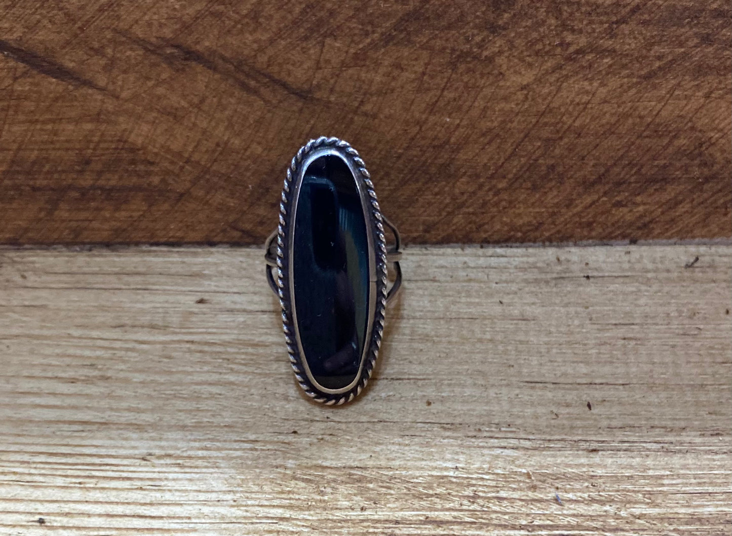 Sterling Silver and Black Onyx Ring