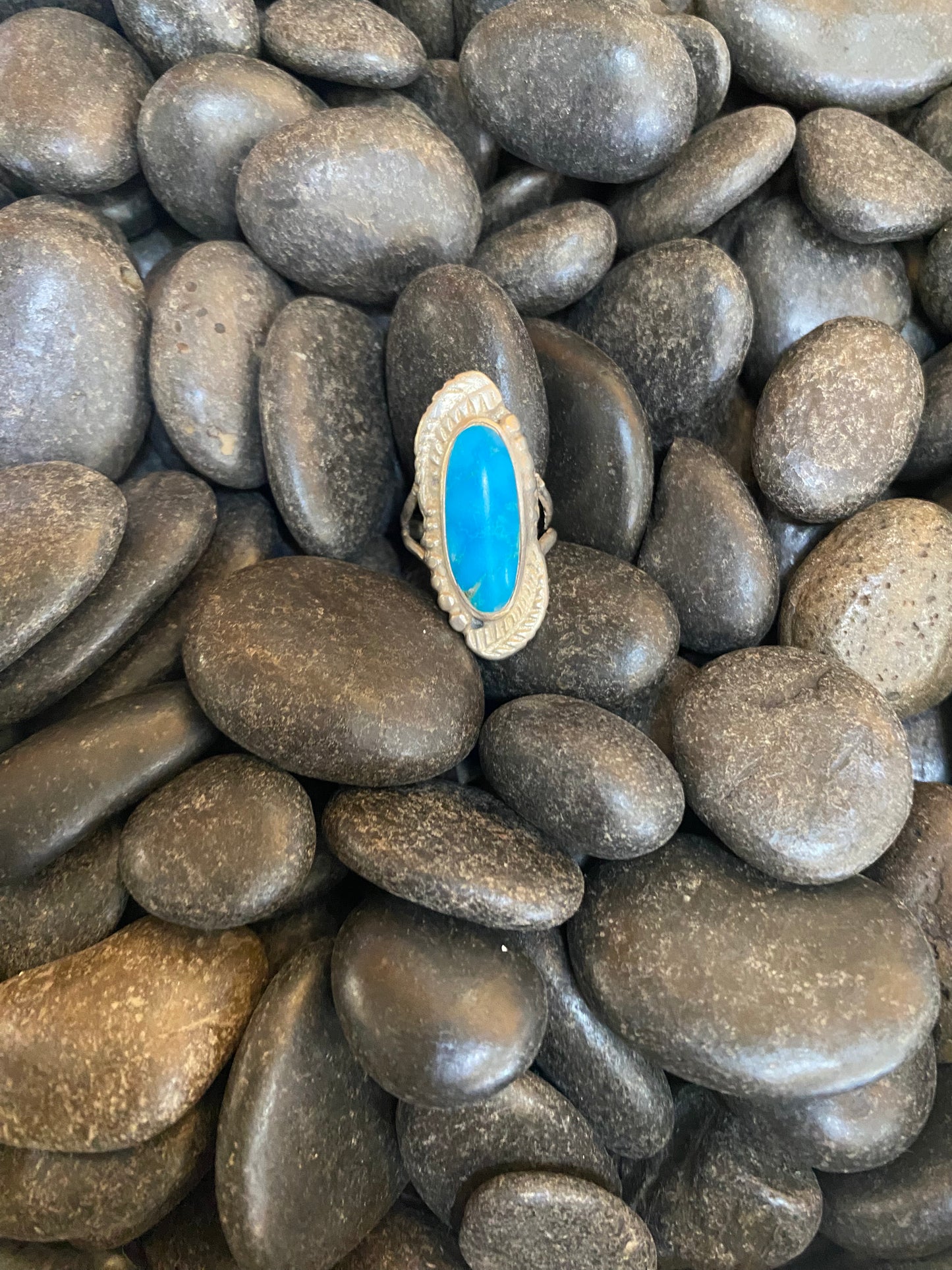 Blue Turquoise Ring