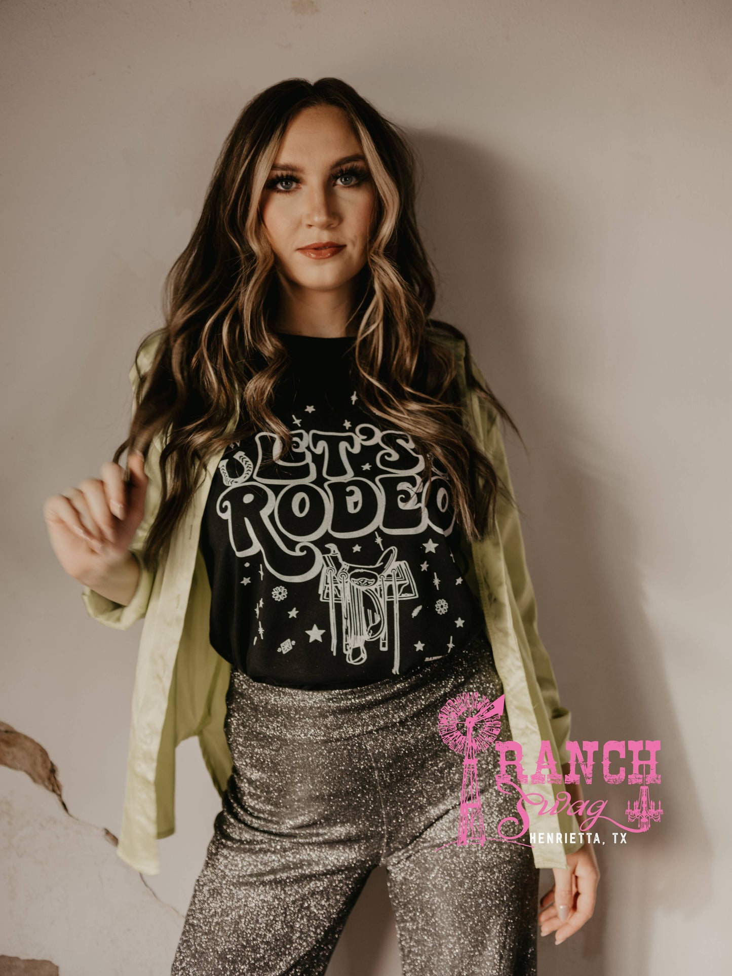 Let's Rodeo Graphic T-Shirt
