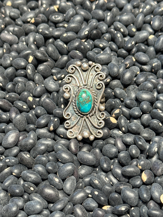 Vintage Navajo Ring Turquoise