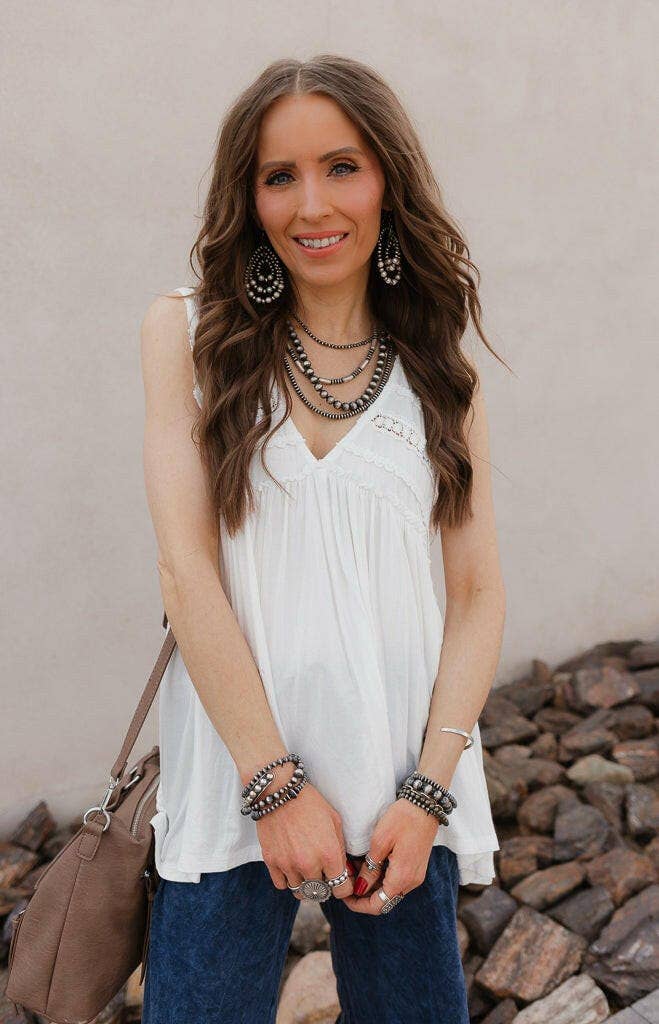 3mm Desert Pearl Necklace | Krush Kouture | PREORDER