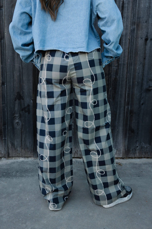 *ROPEY GINGHAM