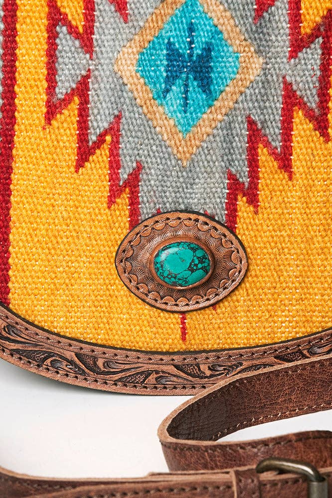 Crossbody Genuine Western Leather Women Bag LC-ADBG679B