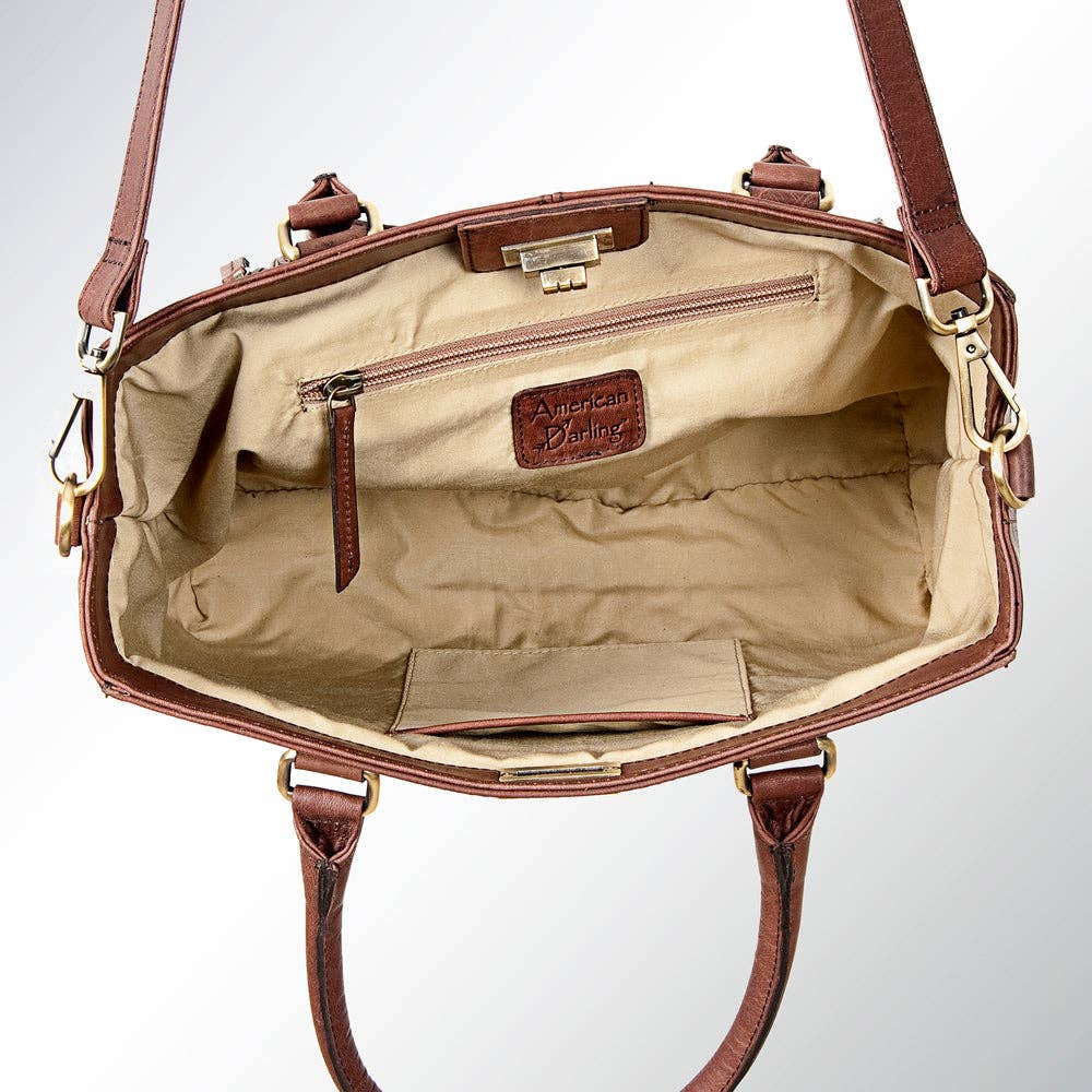 Tote Genuine Western Leather Women Bag LC-ADBGI138A