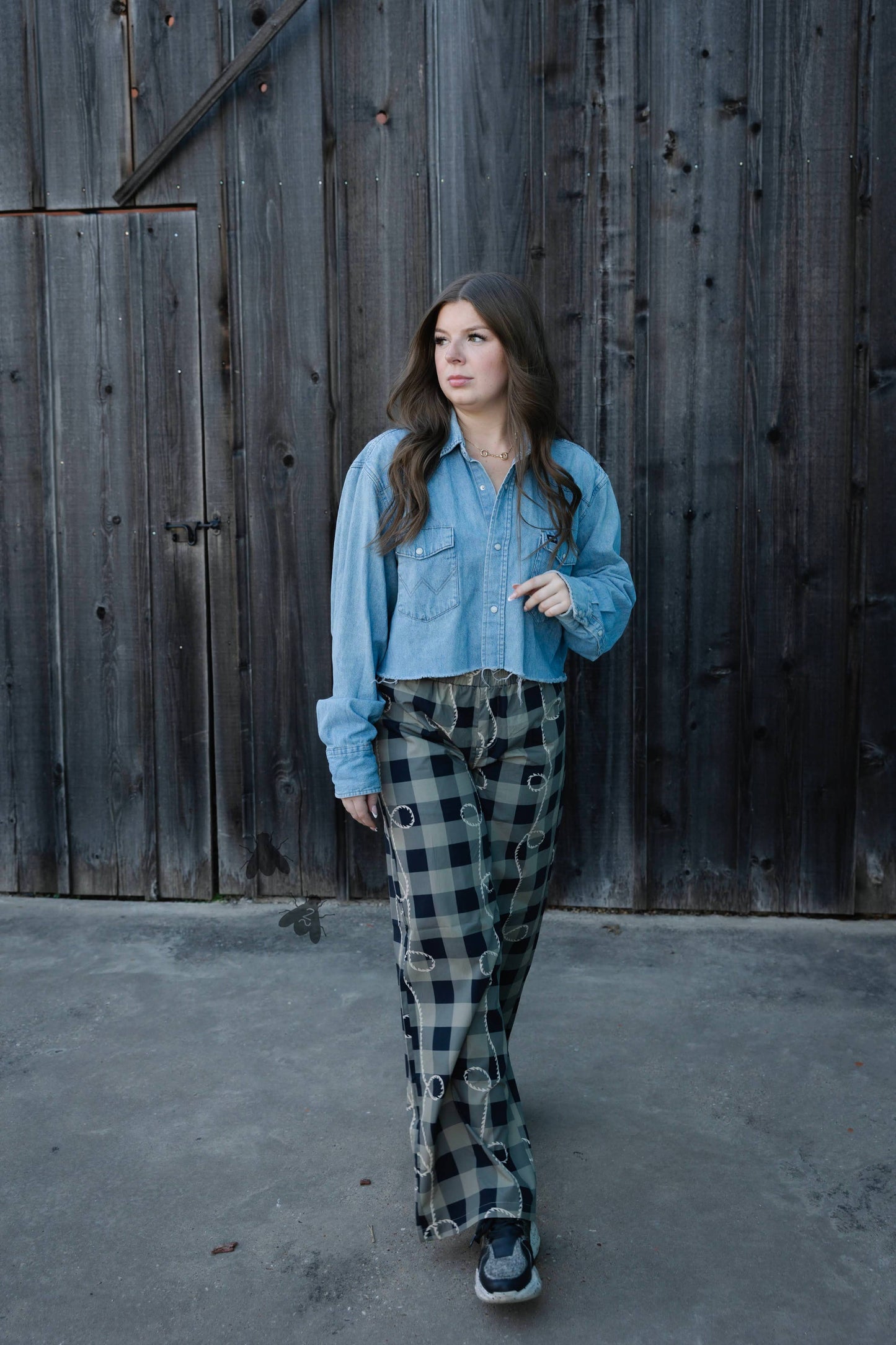 *ROPEY GINGHAM