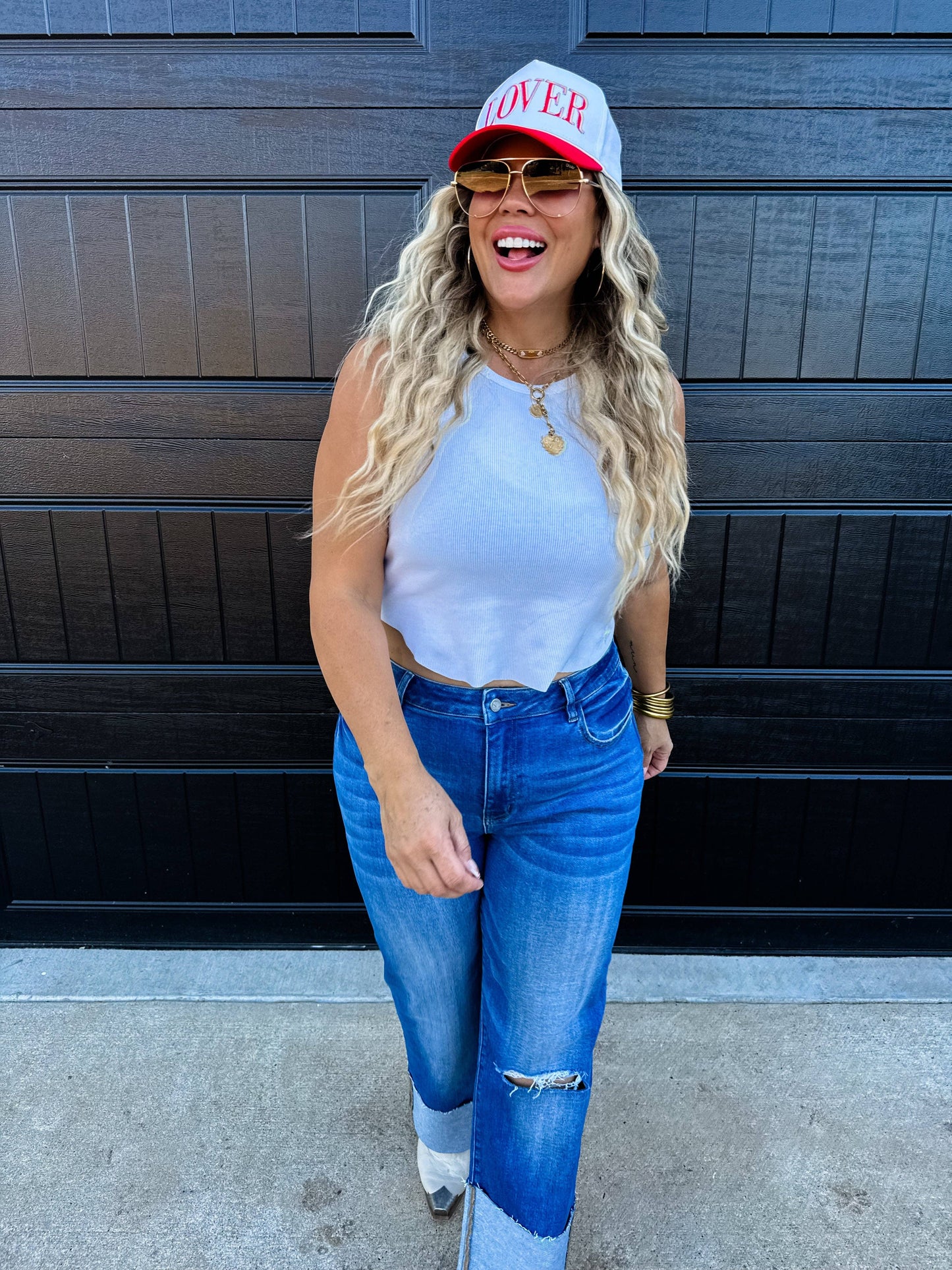 BROOKS WIDE CUFF JEANS