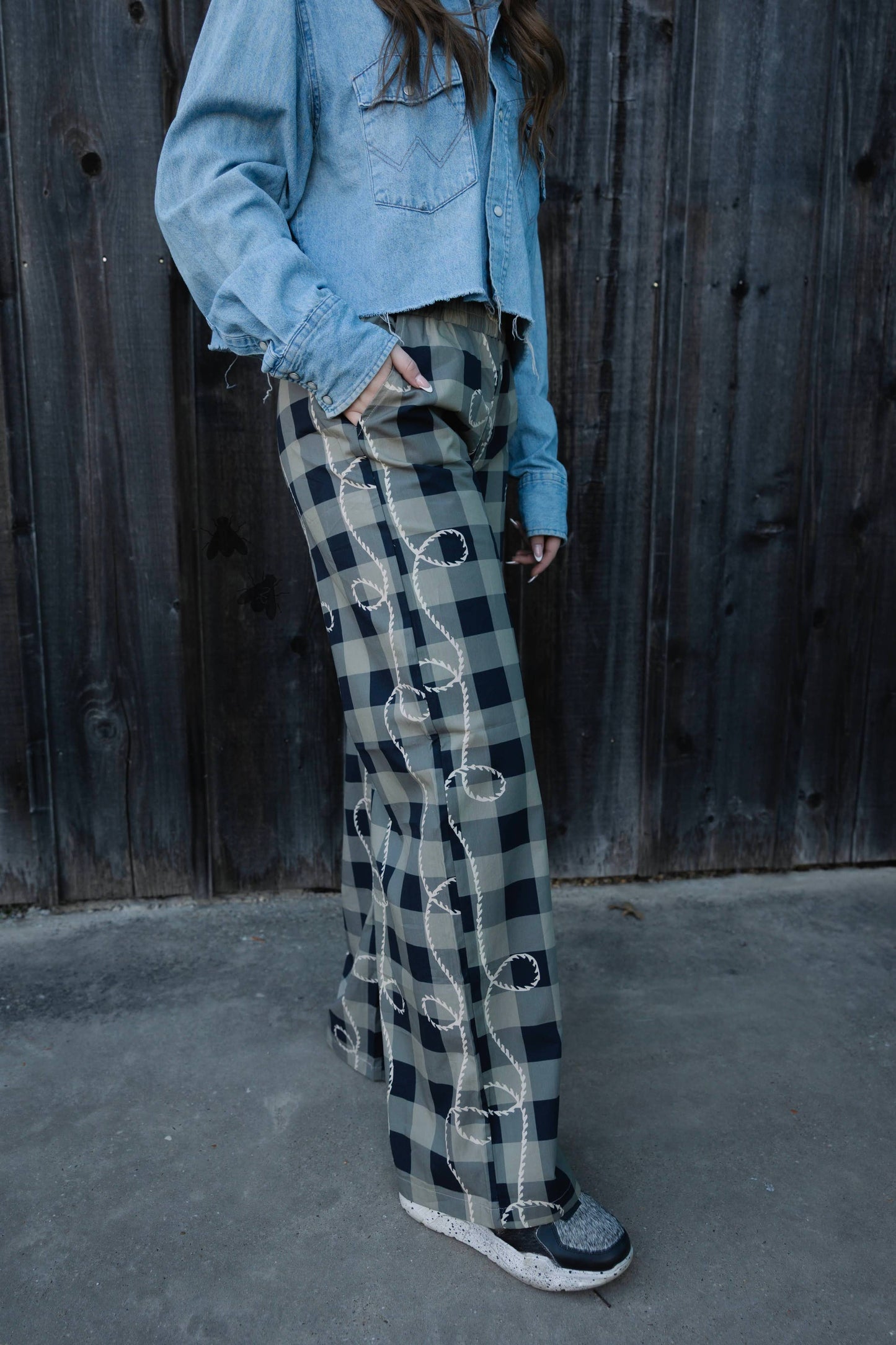 *ROPEY GINGHAM