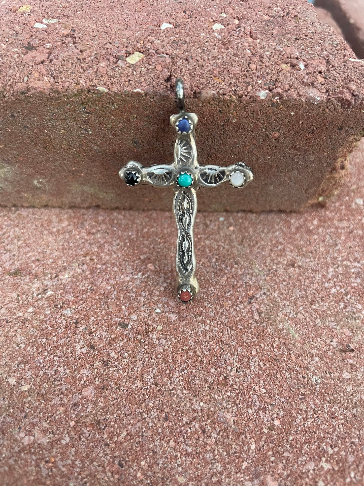 Cross Pendant Sterling LB