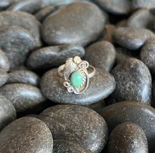 Royston Turquoise and Silver Ring