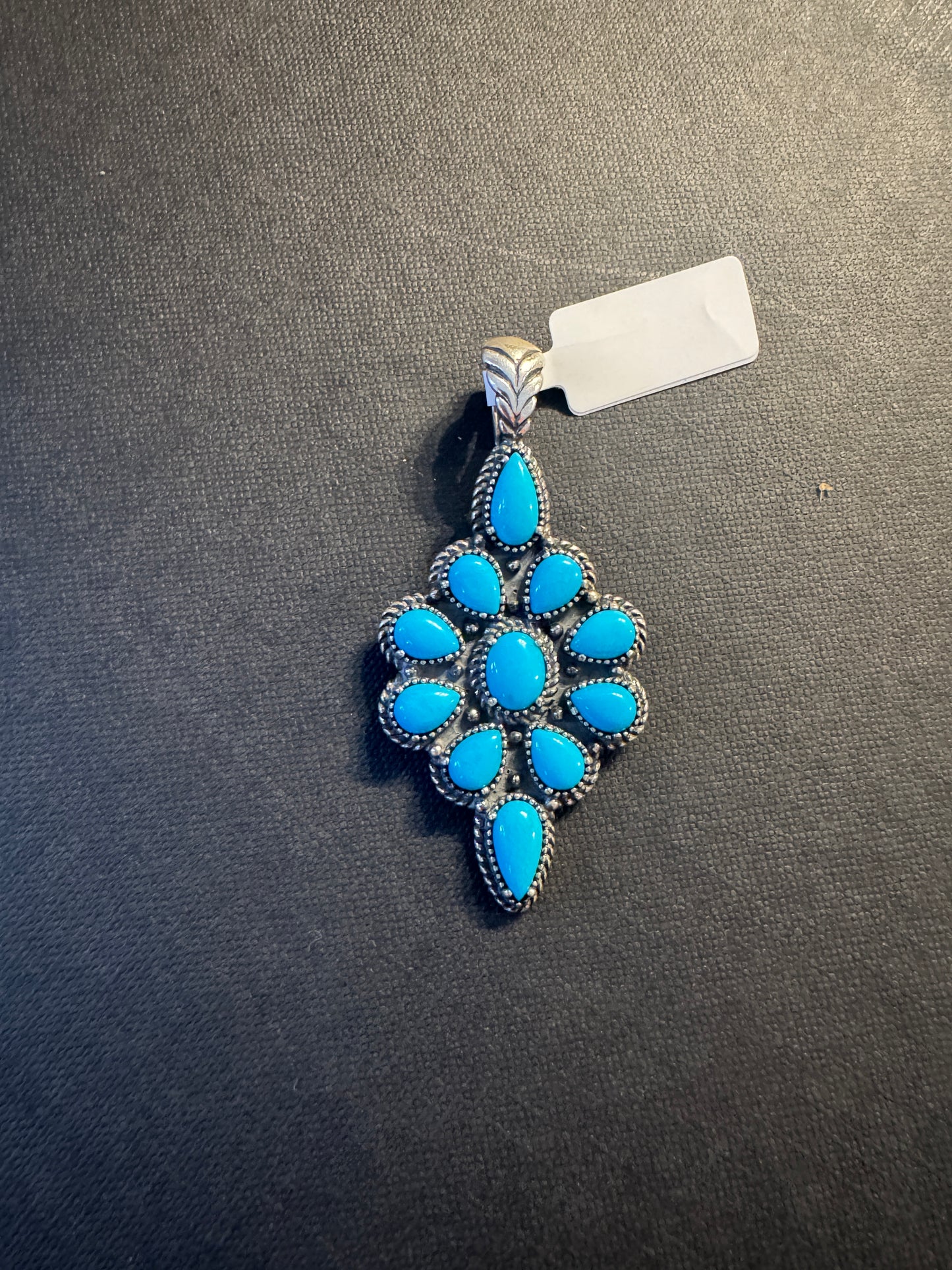 American West Sleeping Beauty Turquoise pendant