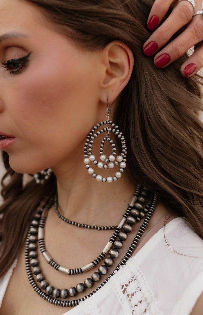 3mm Desert Pearl Necklace | Krush Kouture | PREORDER