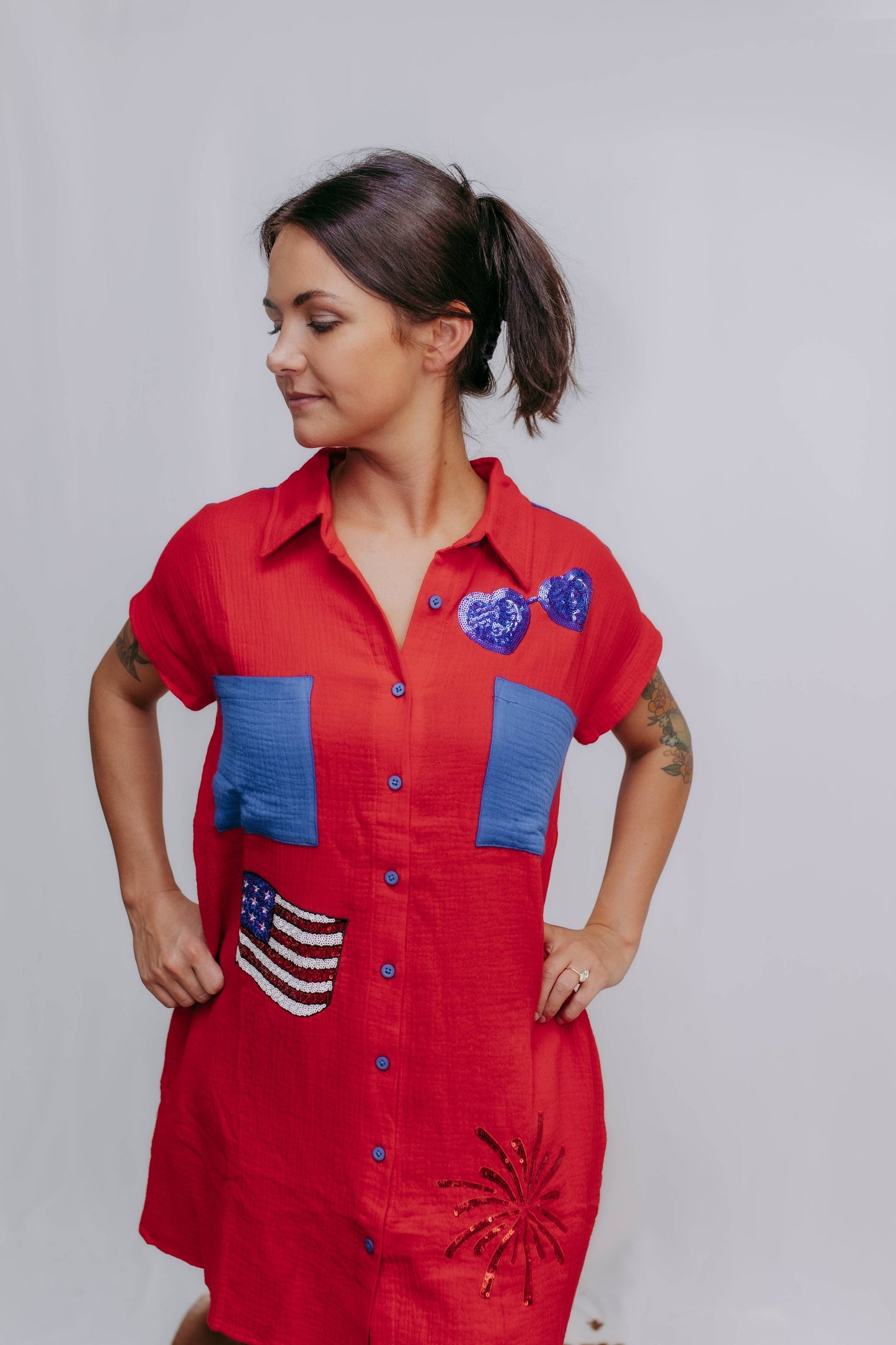 TZ22 Patriotic Dress