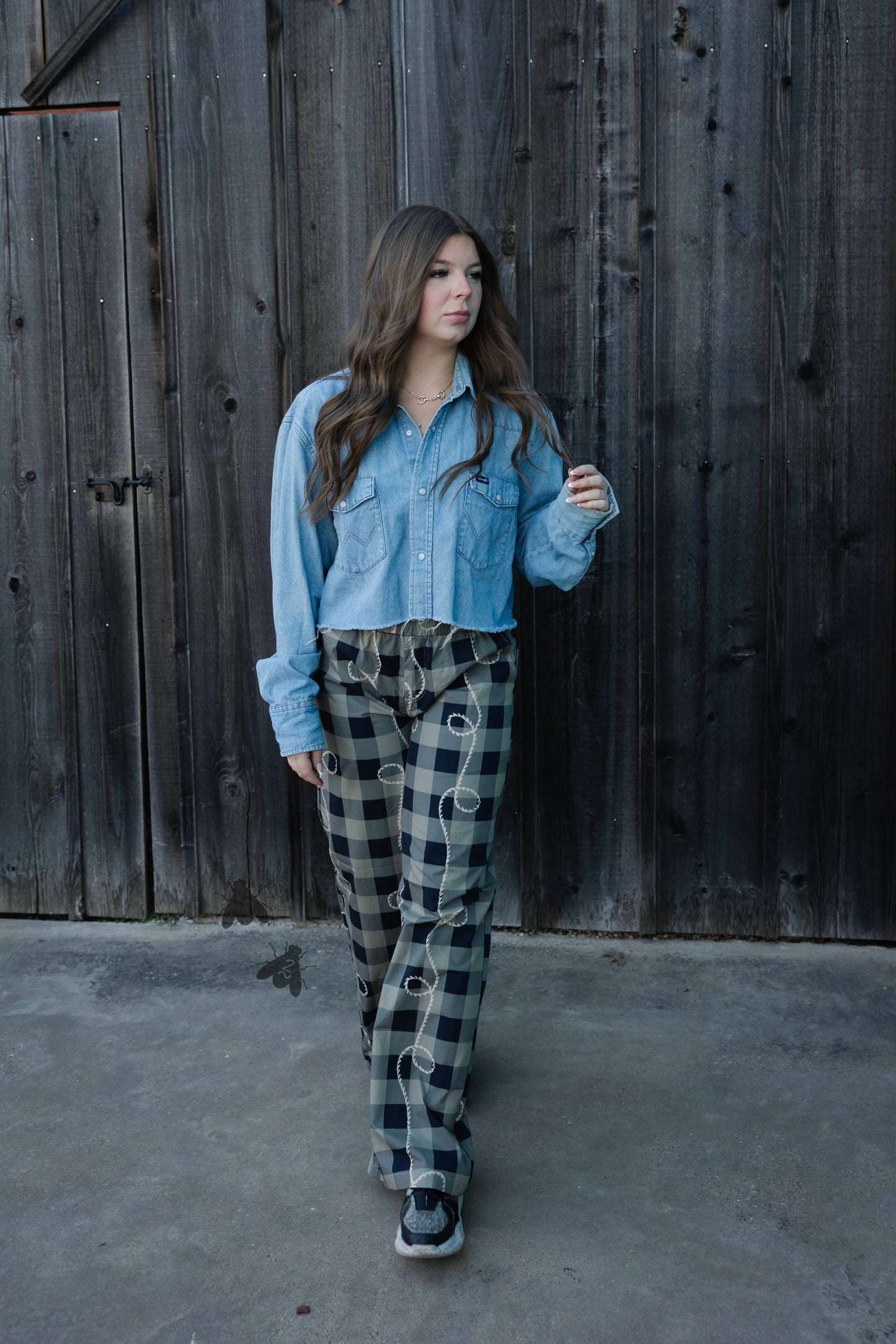 *ROPEY GINGHAM