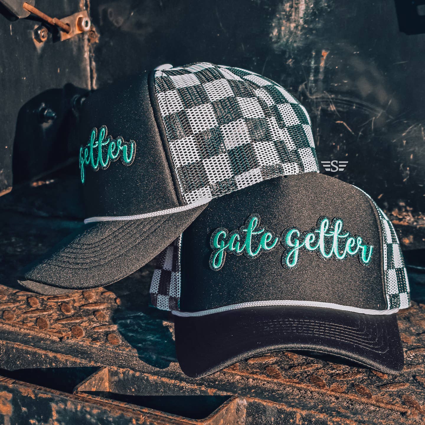 Gate Getter Printed Mesh Trucker Cap