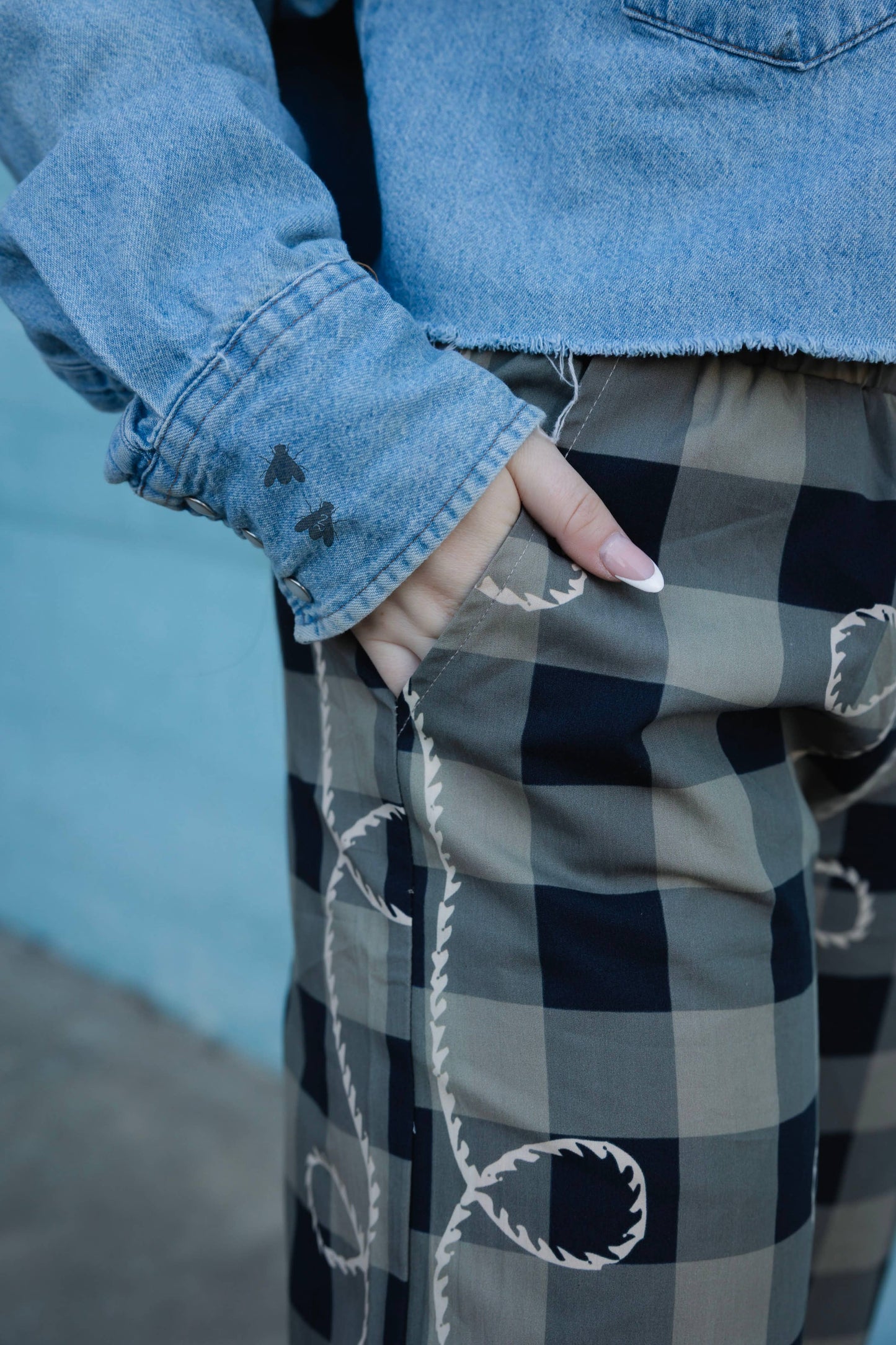 *ROPEY GINGHAM